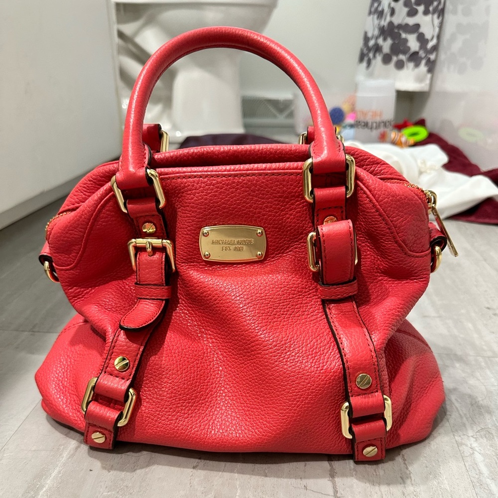 Coral Michael Kors Purse